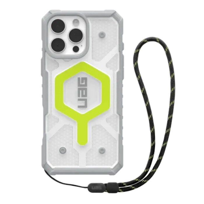 UAG Pathfinder Clear Magsafe Bundle Case with Lanyard