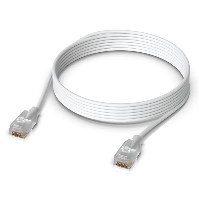 Ubiquiti UACC-Cable-Patch-EL-3M-W мрежов кабел Translucent