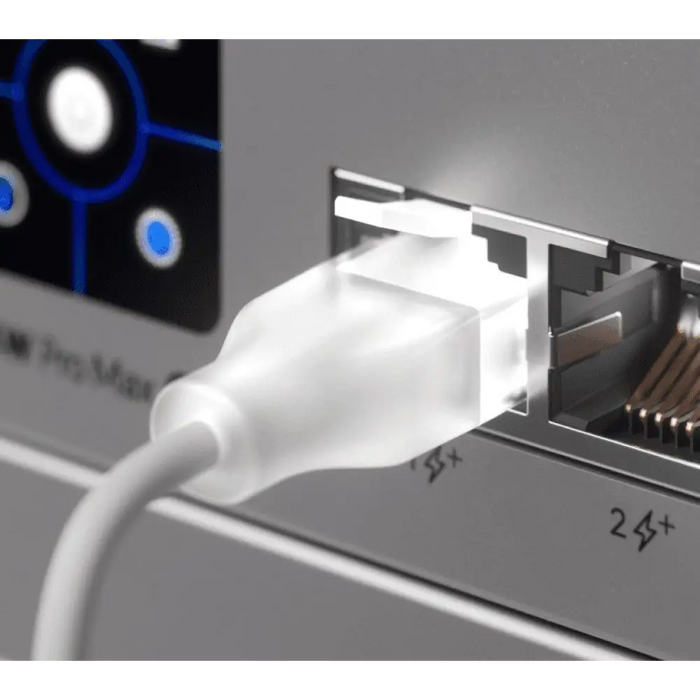 Ubiquiti UACC-Cable-Patch-EL-3M-W мрежов кабел Translucent