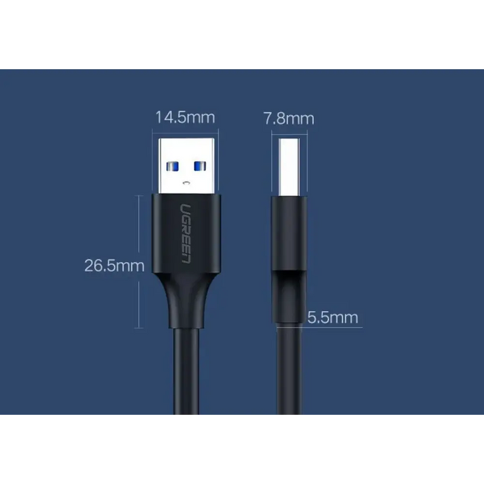 Ugreen кабел USB 2.0 кабел (мъжки) - USB 2.0 (мъжки) 2