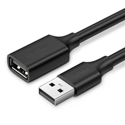 Ugreen кабелен адаптер USB (женски) - USB (мъжки) 2 м черен