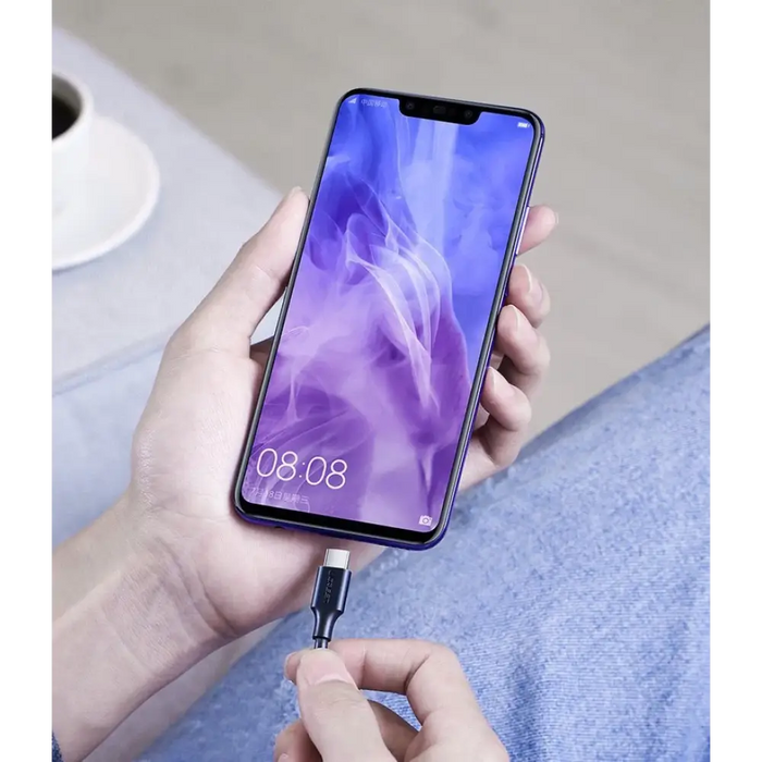 Ugreen US287 60117 USB-A / USB-C 3A кабел 1,5 м - черен