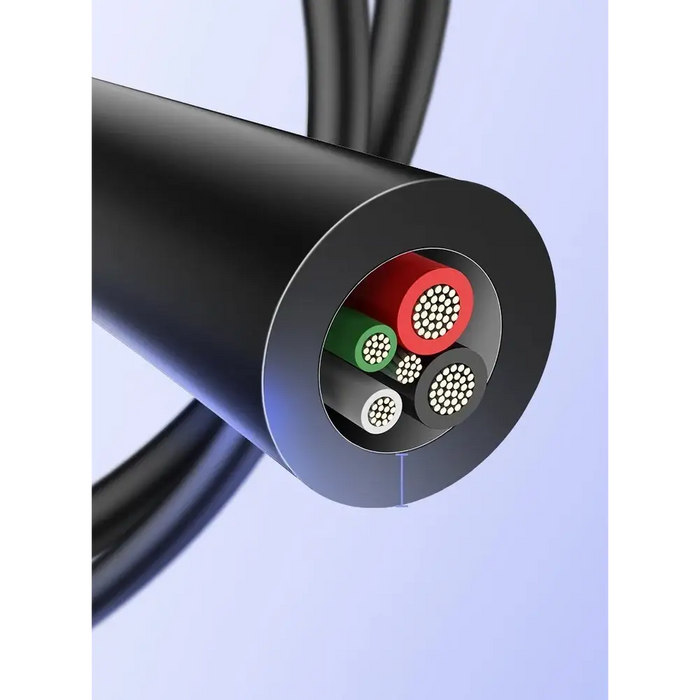 Ugreen US287 60117 USB-A / USB-C 3A кабел 1,5 м - черен