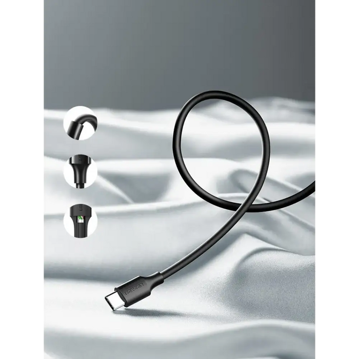Ugreen US287 60118 USB-A / USB-C 3A кабел 2 м - черен