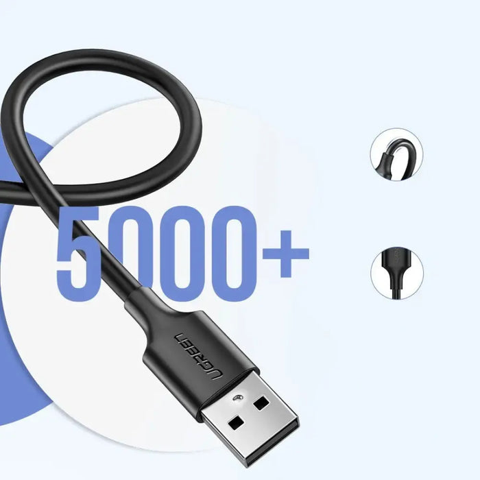 Ugreen US289 60137 micro USB / USB-A кабел 1.5m - черен