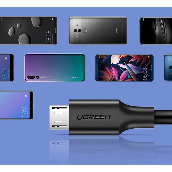 Ugreen US289 60137 micro USB / USB-A кабел 1.5m - черен