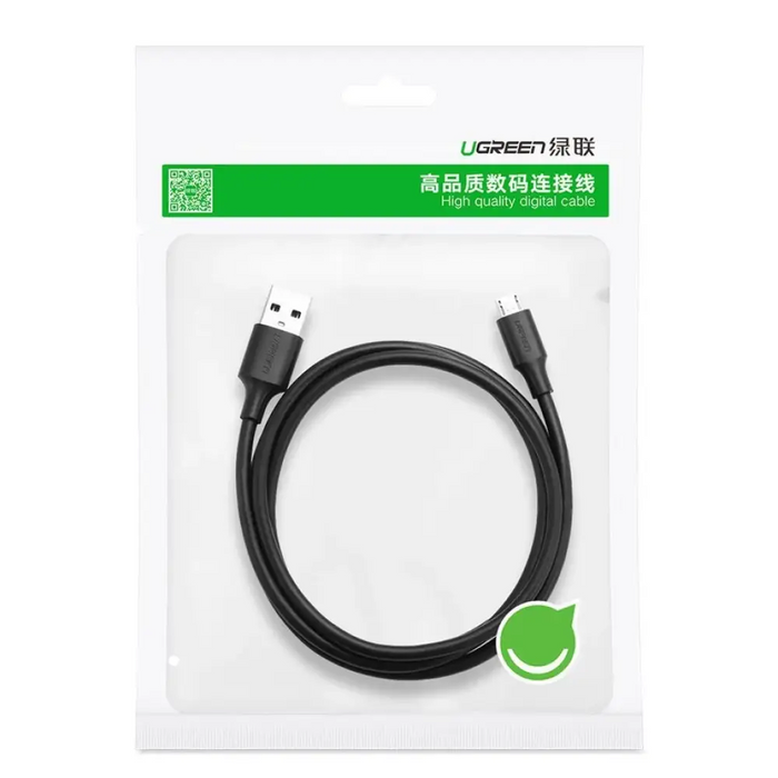 Ugreen US289 60137 micro USB / USB-A кабел 1.5m - черен
