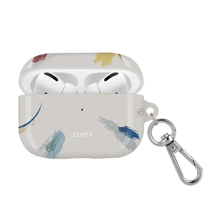 Уникален калъф Coehl Reverie AirPods Pro бежов/мека слонова