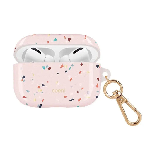 Уникален калъф Coehl Terrazzo AirPods Pro Pink/Blush Pink