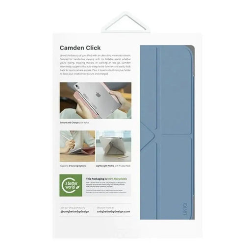 Uniq Camden Click Case за iPad Air 11’’ (2024) - син