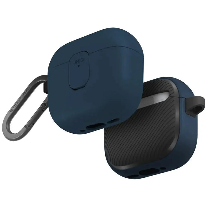 Uniq Clyde Lock Case за AirPods 4 - син
