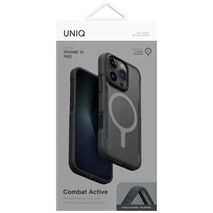 Uniq Combat Active Magclick Charging Case за iPhone 16 Pro