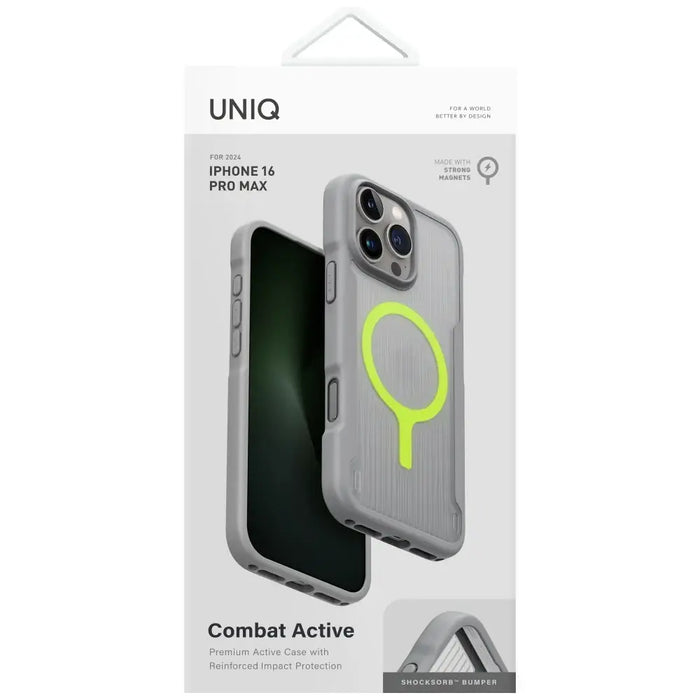 Uniq Combat Active Magclick Charging Case за iPhone 16 Pro