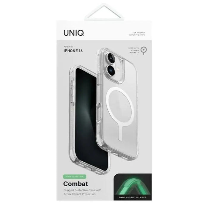 Uniq Combat iPhone 16 6.1’’ Magclick Калъф за зареждане