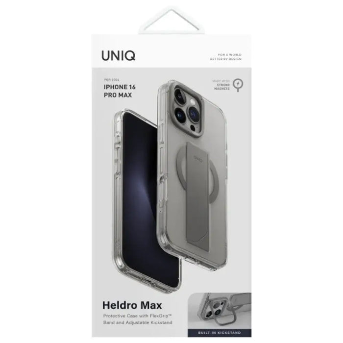 Uniq Heldro Max Magclick Charging Case за iPhone 16 Pro Max