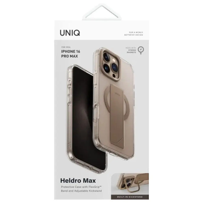 Uniq Heldro Max Magclick Charging Case за iPhone 16 Pro Max
