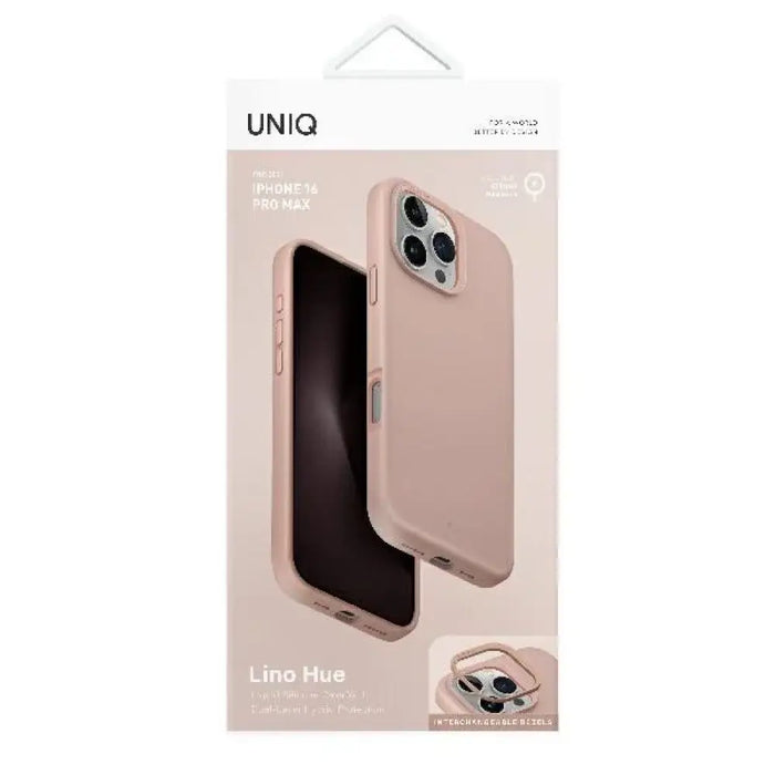Uniq Lino Hue Magclick Charging Case за iPhone 16 Pro Max