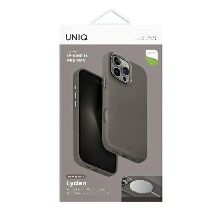 Uniq Lyden Magclick Charging Case за iPhone 16 Pro Max - сив