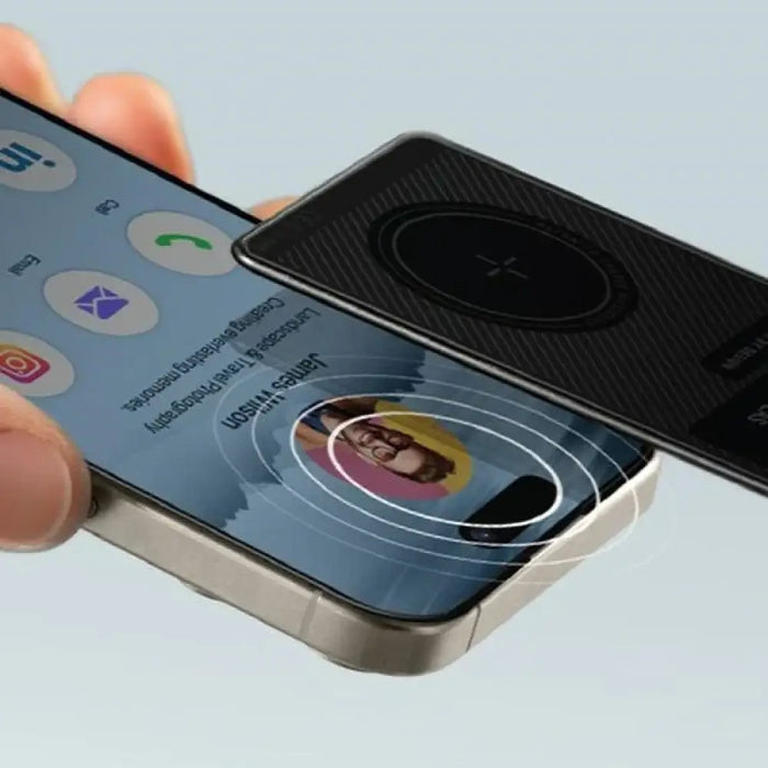 Uniq NFC локатор Atlas сив/графит Uniq-ATLASCARDTRK-GRAPHITE