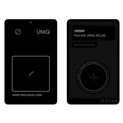 Uniq NFC локатор Atlas сив/графит Uniq-ATLASCARDTRK-GRAPHITE