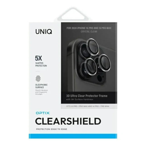 Uniq Optix Clear Camera Lens Protector iPhone 16 Pro 6.3’’