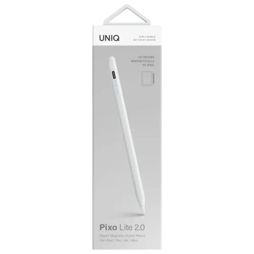 Uniq Pixo Lite 2.0 магнитен стилус за iPad - бял