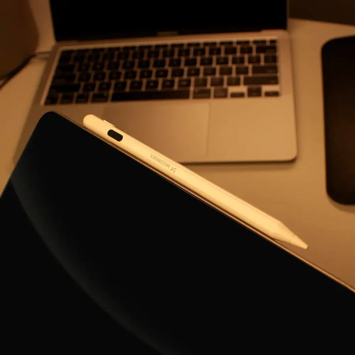 Универсален активен стилус Wozinsky (Android и iOS) - бял