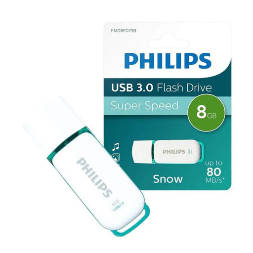 USB 2.0 8GB SNOW PHILIPS - ЗЕЛЕН