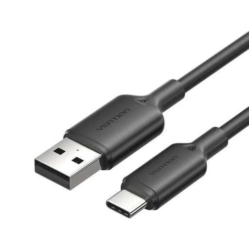 USB 2.0 A към USB C 3A кабел Vention CTQBH 2M (черен)