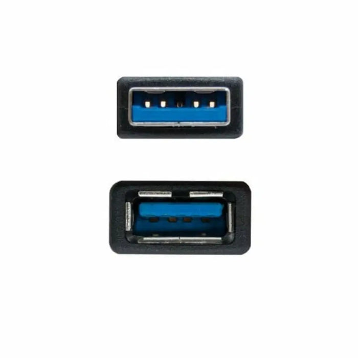 USB Cable NANOCABLE 10.01.0903-BK Черен 3 m
