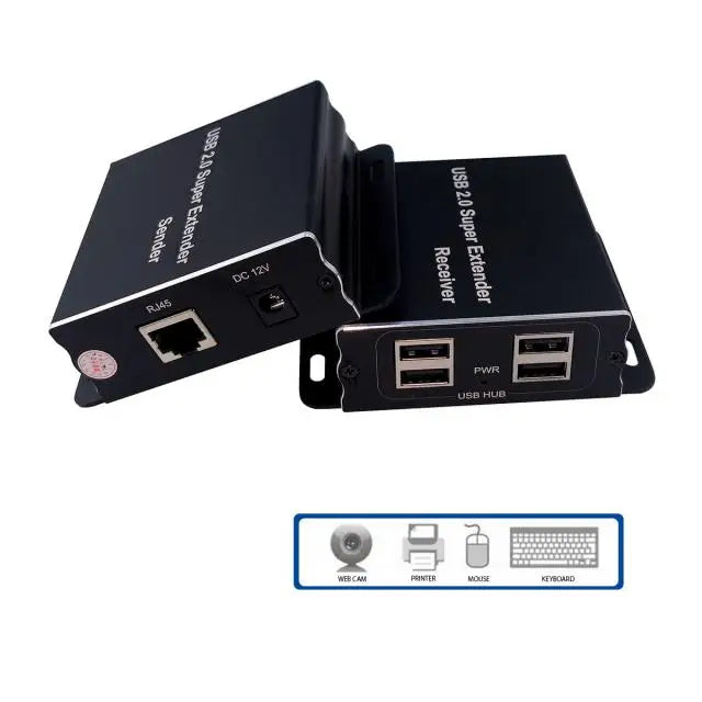 USB Extender (усилвател) ESTILLO ASKHU04-USB 1x4