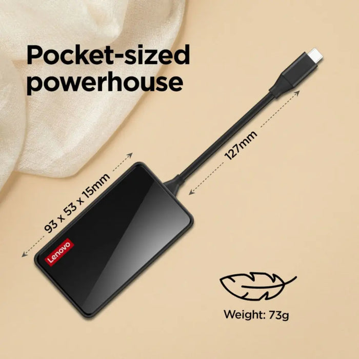 USB извод Lenovo GX91M73945 Черен 100 W