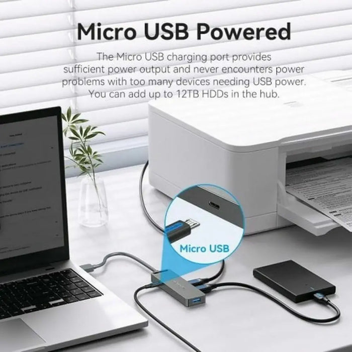 USB извод Vention CHLBB Черен