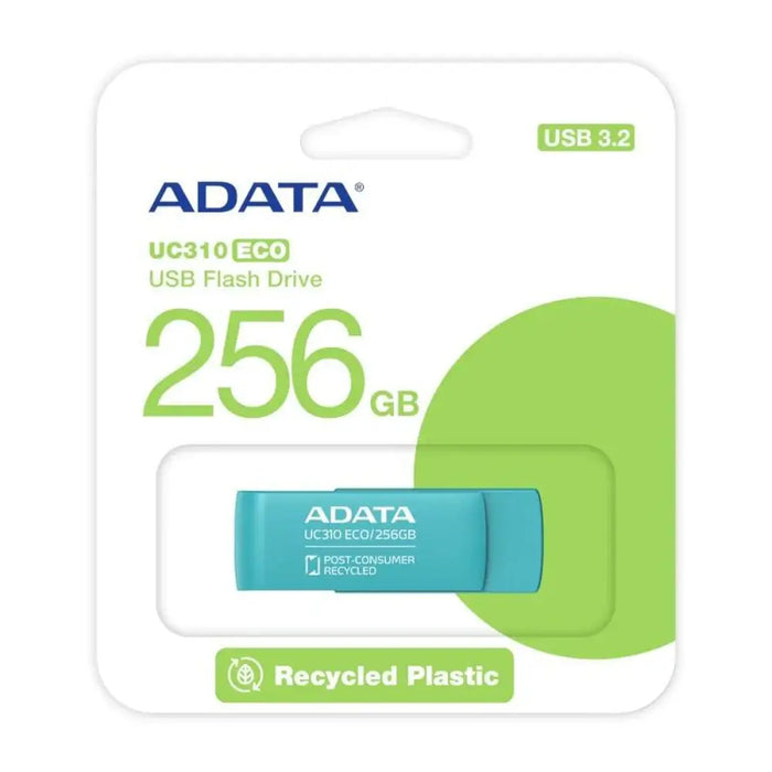 USB стик Adata UC310 256 GB Зелен