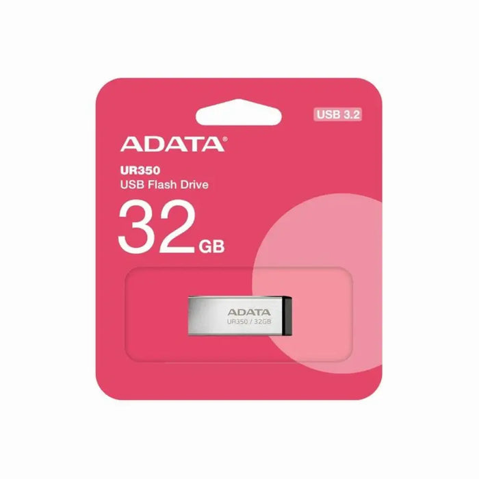 USB стик Adata UR350 Черен Сребрист 32 GB