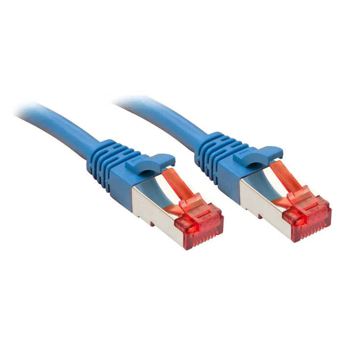 UTP категория 6 твърд мрежови кабел LINDY 47719 2 m Син 1