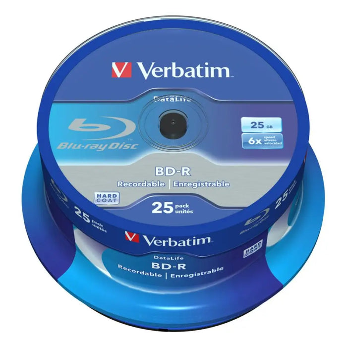 Verbatim BD-R 25Gb./6X (printable) 25 броя в шпиндел