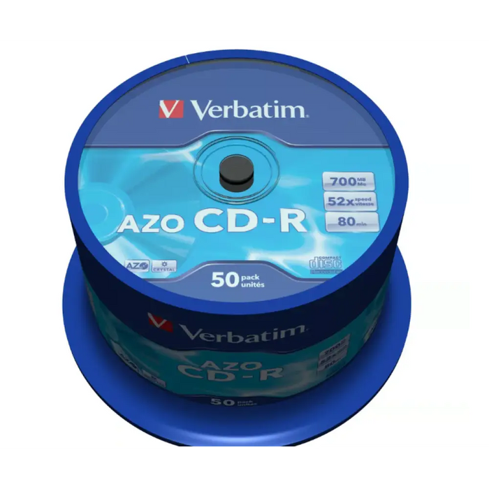 Verbatim CD-R AZO 700Mb. 50 бр. в ш-л