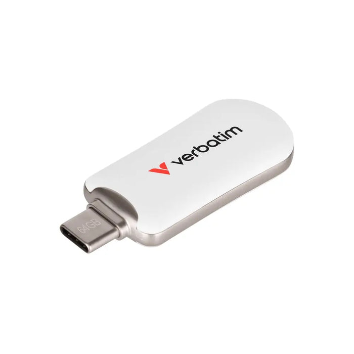 Verbatim Plectra USB-C флаш устройство бяло 64GB