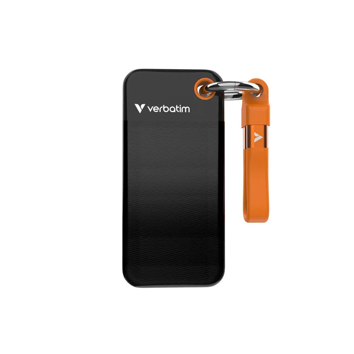 Verbatim Pocket SSD USB 3.2 Gen 2 1TB черен/оранжев