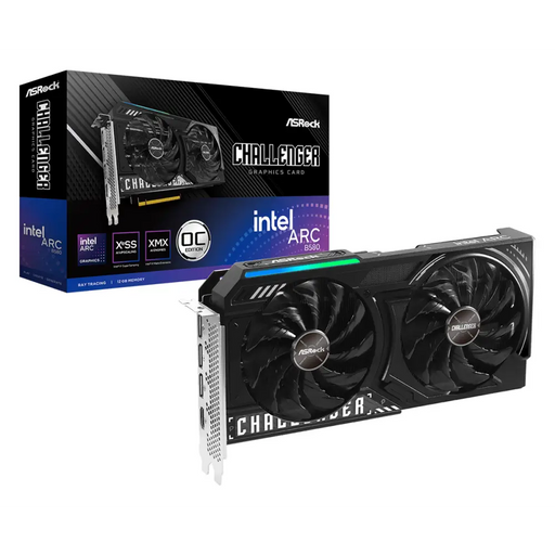 Видео карта ASRock Intel ARC B580 Challenger 12GB OC