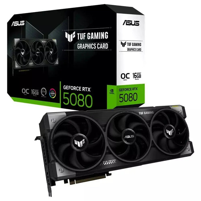 Видео карта ASUS TUF Gaming GeForce RTX 5080 OC 16GB GDDR7
