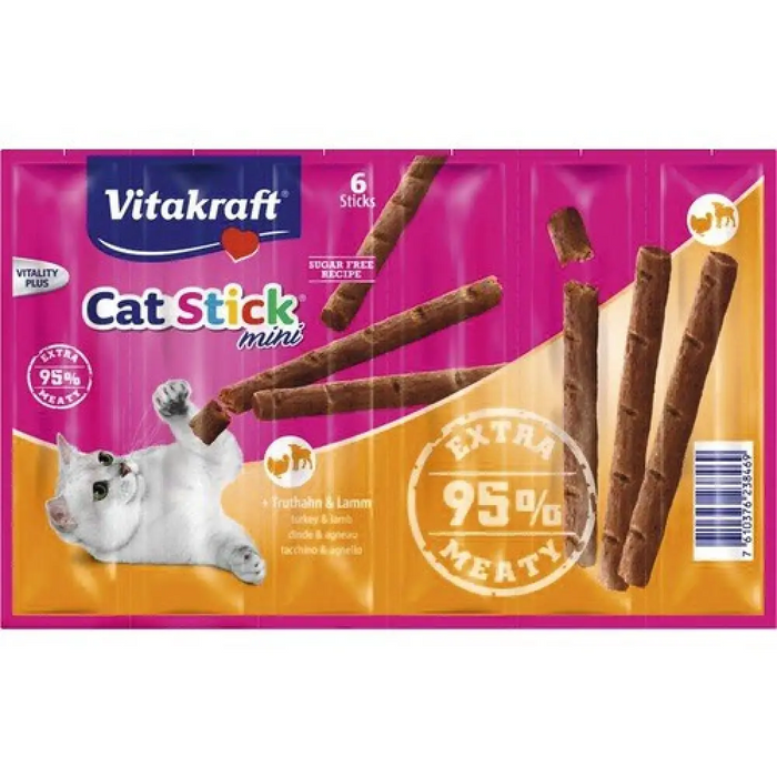 Vitakraft Cat Stick суха храна за котки Lamb Турция 36 гр