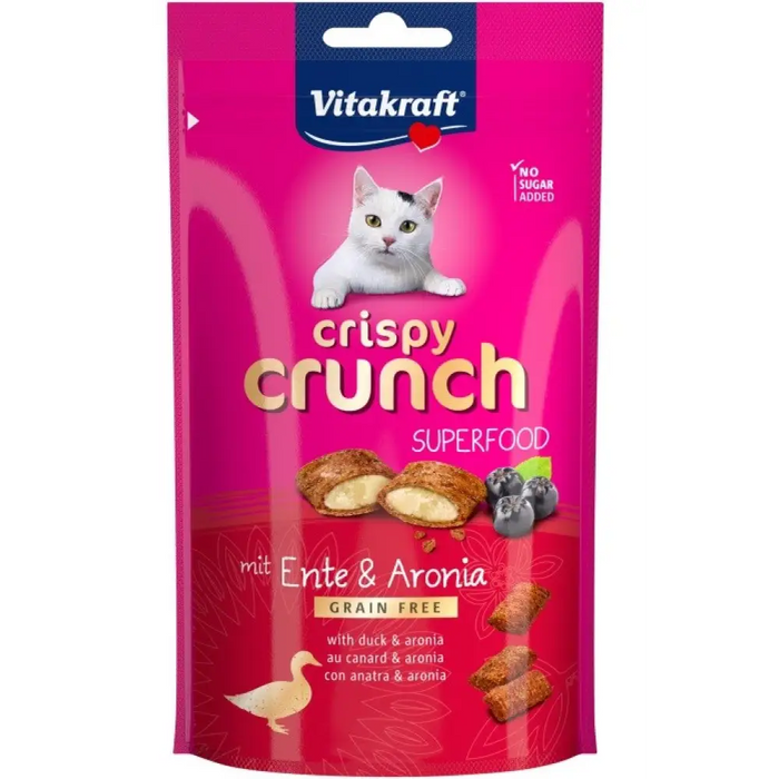 VITAKRAFT Crispy Crunch Duck с арония - котешки лакомства