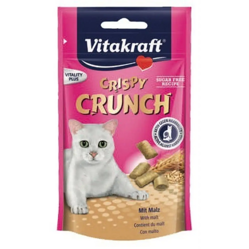 VITAKRAFT CRISPY CRUNCH малц - лакомство за котки - 60гр