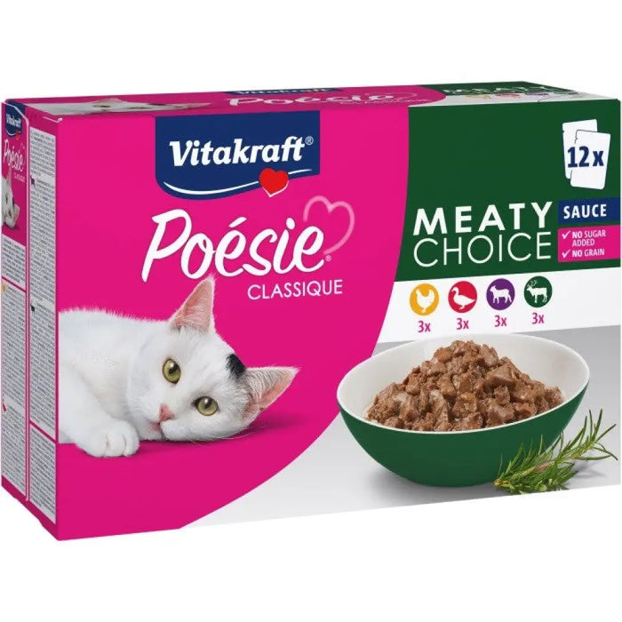 VITAKRAFT Poésie Classique Meaty choice - мокра храна