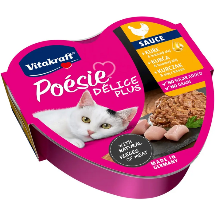 VITAKRAFT POESIE DELICE PLUS Пиле - мокра храна за котки
