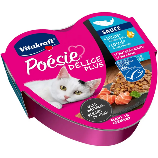 VITAKRAFT POESIE DELICE PLUS Salmon - мокра храна за котки