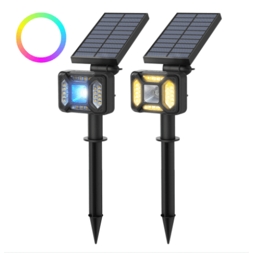 Външна LED соларна лампа със сензор за здрач Blitzwolf