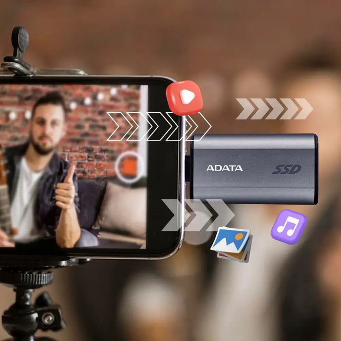 Външен харддиск Adata SC750 SSD 500 GB